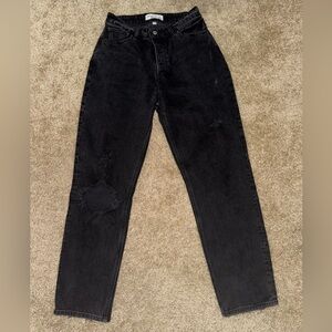 Abercrombie High Rise Dad Jean - Curve Love